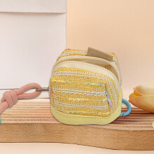 Étui mignon et portable pour écouteurs Bluetooth – Pochette zippée en tissu doux, antichoc et résistante aux chutes, légère et idéale pour