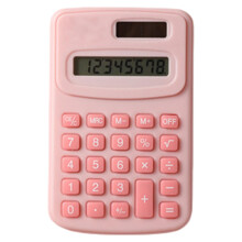 12-Digit Desktop Calculator with Large LCD, Solar & Battery Dual Power, Compatible with Office Use