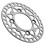 Brake Rotor Steel Front Rear 1 Pack 1
