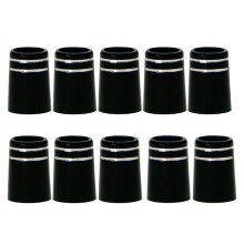 Tip Size 0.370 Ferrules 19x13.6x9.5mm Black Plastic Sleeve Ferrules Replacement Club Shafts Accessory Kit