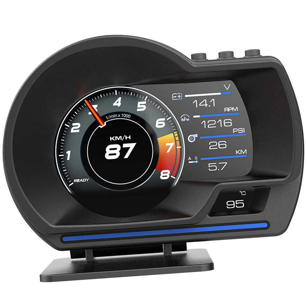 Car Hud Display Double Mode Real Time Speed Monitoring For Safe Driving Digital Dashboard Instrument 9353595624849
