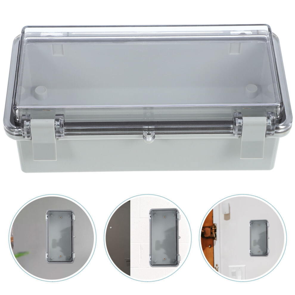 Grey Weatherproof Plastic Junction Box For Outdoor Cable And Wiring 9353595624801