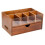 Coffee Bar Organizer Rustic Tea Condiment Storage Holder for Home Cafe Hotel 1