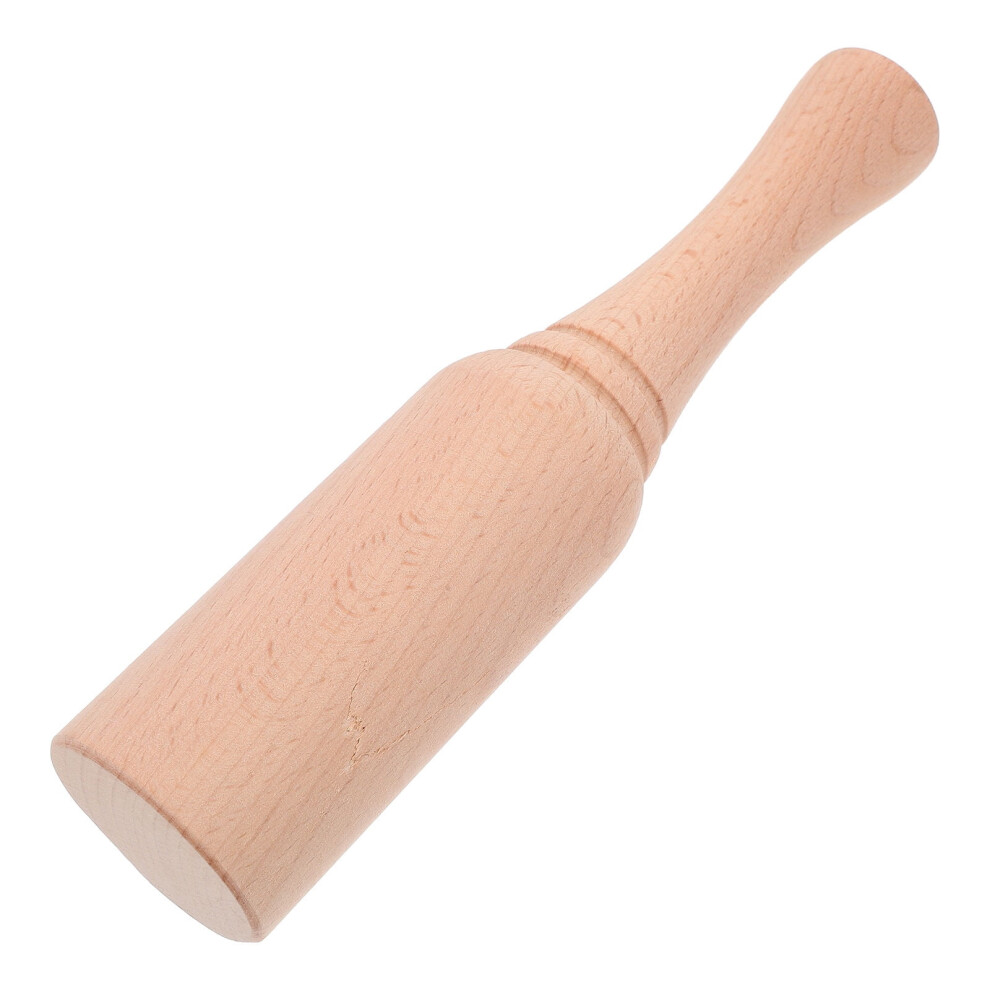Woodworking Mallet Hammer In Khaki Wood For Home Use Comfortable Grip 9313598191250