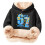 Sweat à capuche enfant imprimé multicolore doux et confortable 1