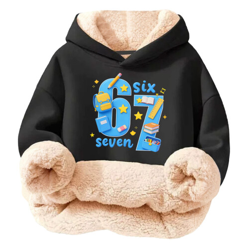 Sweat à capuche enfant imprimé multicolore doux et confortable