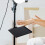 Multifunctional Black Microphone Stand Tray ABS Metal Hard Storage 3