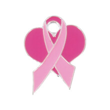 Broșă comemorativă cu panglică de susținere pentru sănătatea sânilor din aliaj, îngrijire feminină, ac de sân unic, accesorii pentru haine
