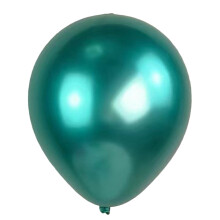 Ballons métallisés 12 pouces, bleu sarcelle brillant et vert menthe, décoration de fête – 1 lot, compatible avec les mariages et les fêtes