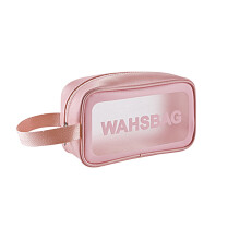 Grote, transparante, waterdichte opbergtas voor cosmetica - Ruime reisorganizer voor make-up voor mannen en vrouwen, cosmetische opbergtas