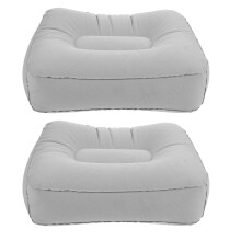 unbranded Portable Ergonomic Cushion For Comfortable Leg Elevation Flights Camping Office And Car
