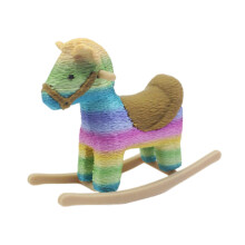 Dollhouse Rocking Horse Miniature Decorative Resin Nursery Toy for 112 Scale Dolls Houses and DIY Crafts
