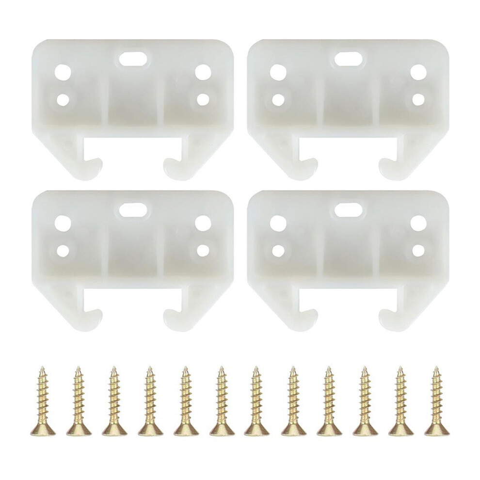 Plastic Drawer Guides Universals Cabinet Drawers Slides Replacement Hardware Furniture Drawer Track Guides Enduring 9450273023311