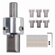 30 deler ringborsett, 16–21 mm blader tre tremaskin stålperle