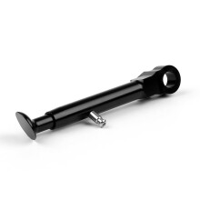 Verstellbarer CNC-gefräster Aluminium-Seitenständer für Yamaha R1 1998–2008, R6S 1999–2010, Schwarz