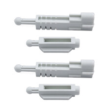 Marcos protectores de plástico blanco para el soporte de montaje del ajustador de faros delanteros del coche E39 1996-2000 63120027924