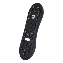 Brukervennlig stemmefjernkontroll R37023B erstatning for Stream4K TV-er Ergonomisk design Svart