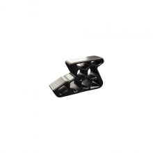 Conjunto de 2 batentes de janela pretos de 9,1 cm, adequados para janelas, varandas, portas e móveis com travas de trilho.