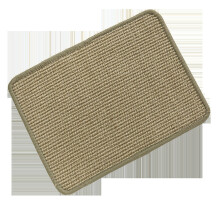 1 PC Natural Sisal Cat Scratcher Mat Horizontal Cat Floor Scratching Pad Rug Scratch Pad For Cat Grinding Claws & Protecting Furniture(11.8"15.8",C)