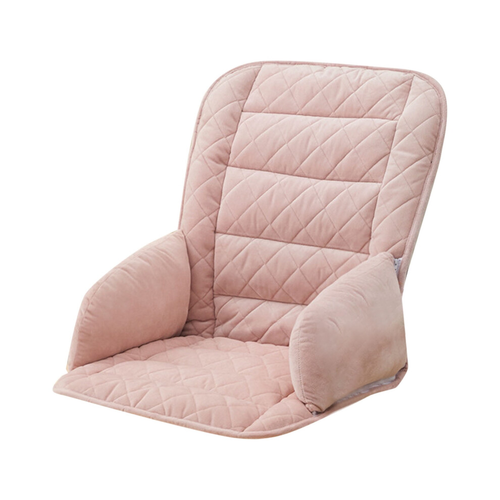 Office Chair Back Support Cushion High Back Lumbar Pink 900223277701