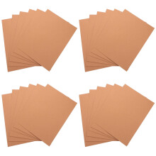 50 folhas de papel kraft marrom, cartolina resistente para projetos de arte DIY, scrapbooking e cartões.