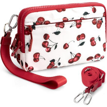 Dámske peňaženky na zápästie, Vstavaná peňaženka na zápästie, Malé nylonové crossbody kabelky, Puzdro na kreditné karty