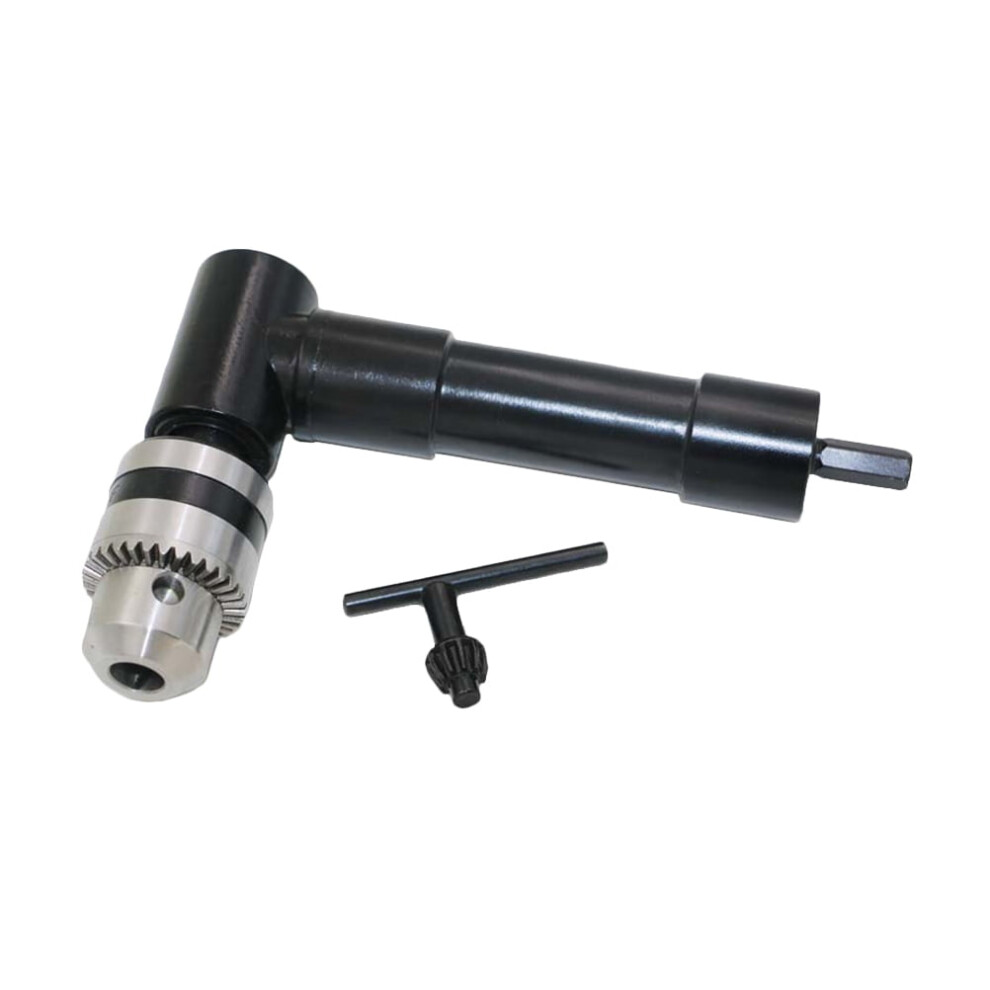 90 Degree Black Drill Attachment Adapter For Tight Spaces Suitable For Electric Right Angle Drills 9450273028200