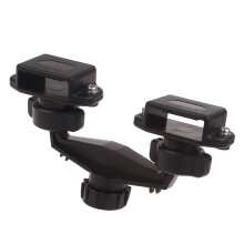 Car Bracket Easy Installation & Stable Support Two Way Radio Mount Vehicle Clamp Bracket for Handheld Radios