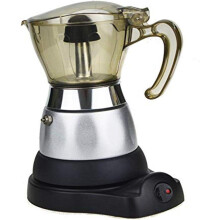 Uniware 4 Cup Electric Espresso/Moka Coffee Maker