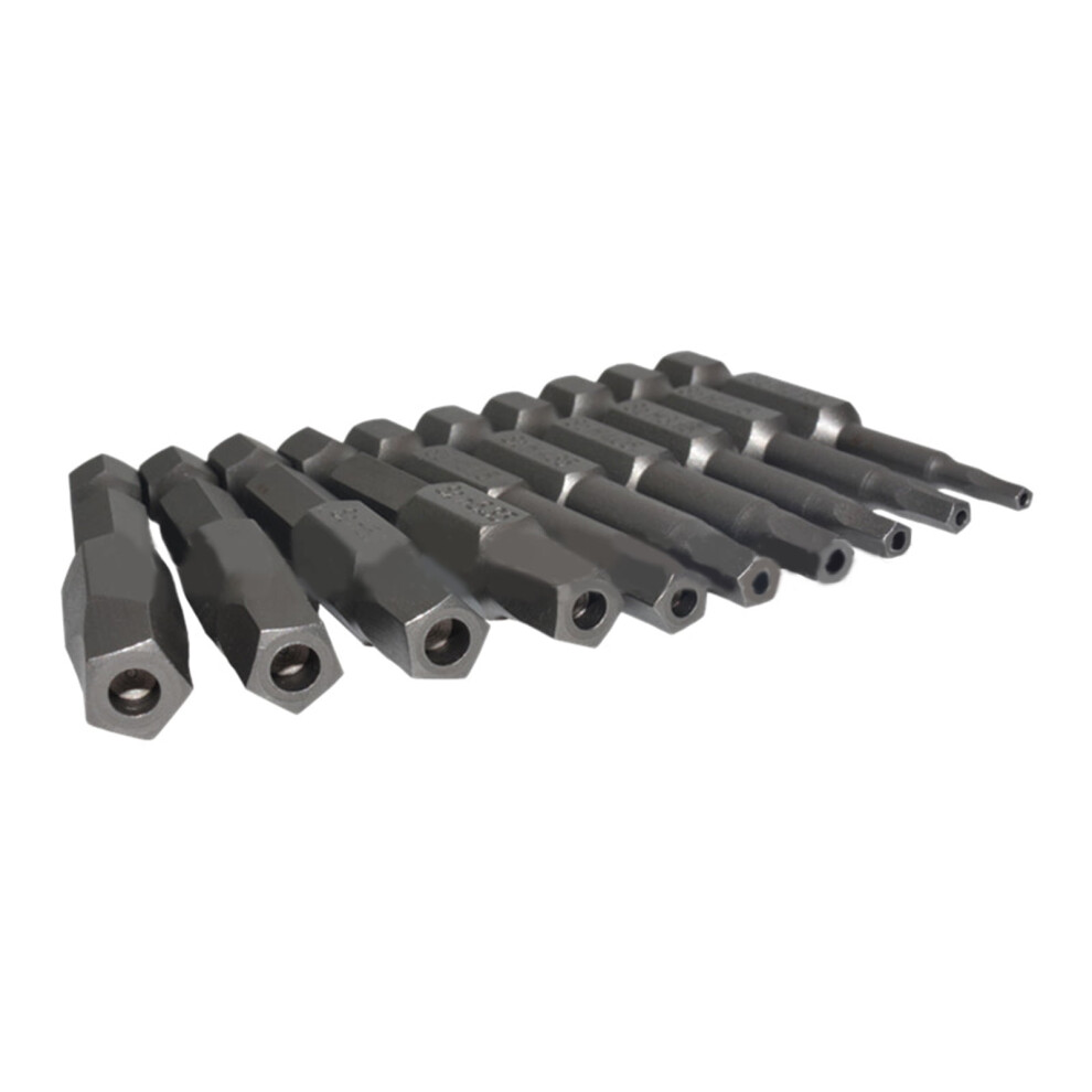 1/4 Inch Hex Shank 5 Sided Security Tamper Proof Screw Driver Drill Bit 50Mm/2Inch Length For Power Drills 9329345340390
