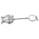 Clip Note Musicali in Ferro Argento Per Spartiti Clarinetto 10