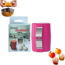 Pink Egg Topper Cutter Tool, Hard Boiled Egg Peeler & Opener – Compatible with all egg sizes