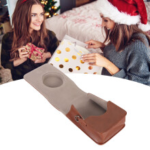 Custodia per fotocamera in PU impermeabile vintage per Instax Mini EVO marrone