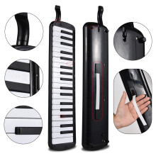 37-Key Melodica Instrument with Carrying Bag - Pink, Blue, Black