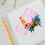 6Pcs Multi Functional Pink Plastic Drawing Stencils for Students Drafting and Design Use 1