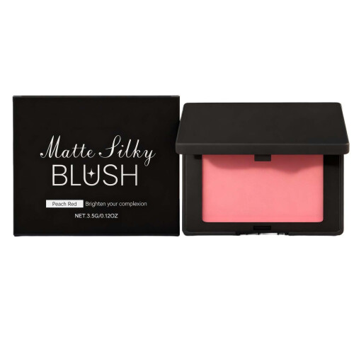 Matte Silk Blush Peach Apricot Shade 1 Count