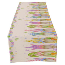 Bannière décorative de table pour Pâques, décoration de cuisine pour Pâques, décoration intérieure et extérieure pour fête de famille,