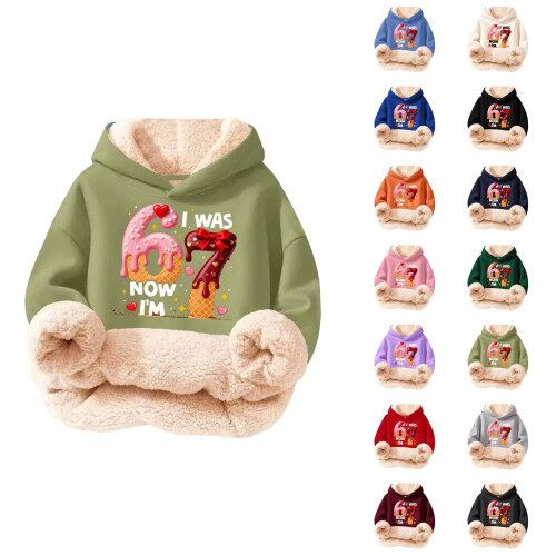 Sweat à capuche enfant multicolore imprimé glace 1 pièce