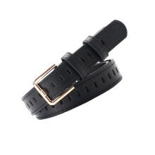 Crios leathair unisex do mhná, crios compordach buan
