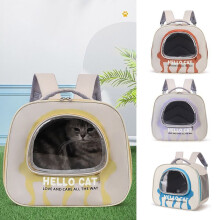 Pet Backpack for Outdoor Travel with Breathable Waterproof Design Large Capacity Pet Carrier for Hiking Adventures and Daily Commutes Topliu