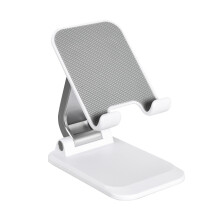 Foldable Cell Phone Stand, Cell Phone Holder, Universal Height Adjustable Desktop Phone Holder Cradle Dock Compatible With Phone