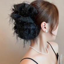 Pinces à cheveux à bulles en maille, lot de 6