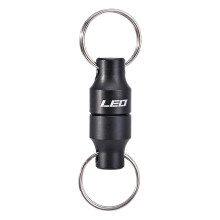 Magnetic Fly Fishing Net Release Holder with Carabiner & Alloy Clip – Compatible with Fly Fishing Nets