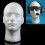 Wig Display Mannequin Head Styrofoam White 1