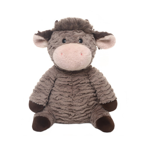 Kawaii Plüschkuh, Stofftier, 35 cm