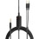 Headphone Upgrade Cable, Replacement 3.5mm Cable Aux Cable for Beyerdynamic MMX300 Headphone Braid PU Wire 1