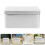 2 Unidades Caja De Té Rectangular De Hojalata Para Almacenamiento 10