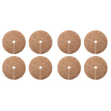 8Pièces Protection Racines Fibre Noix De Écologique Vert