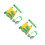 2Ensembles Anti- Vert Respirante Ajustable 1