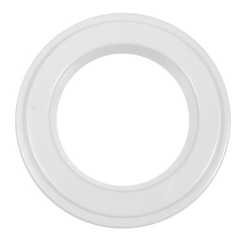 2Pcs White Kitchen Pizza Saucing Ring Practical Reusable Bakeware